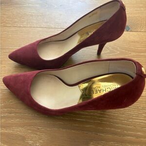 Michael Kors Deep Red Heels